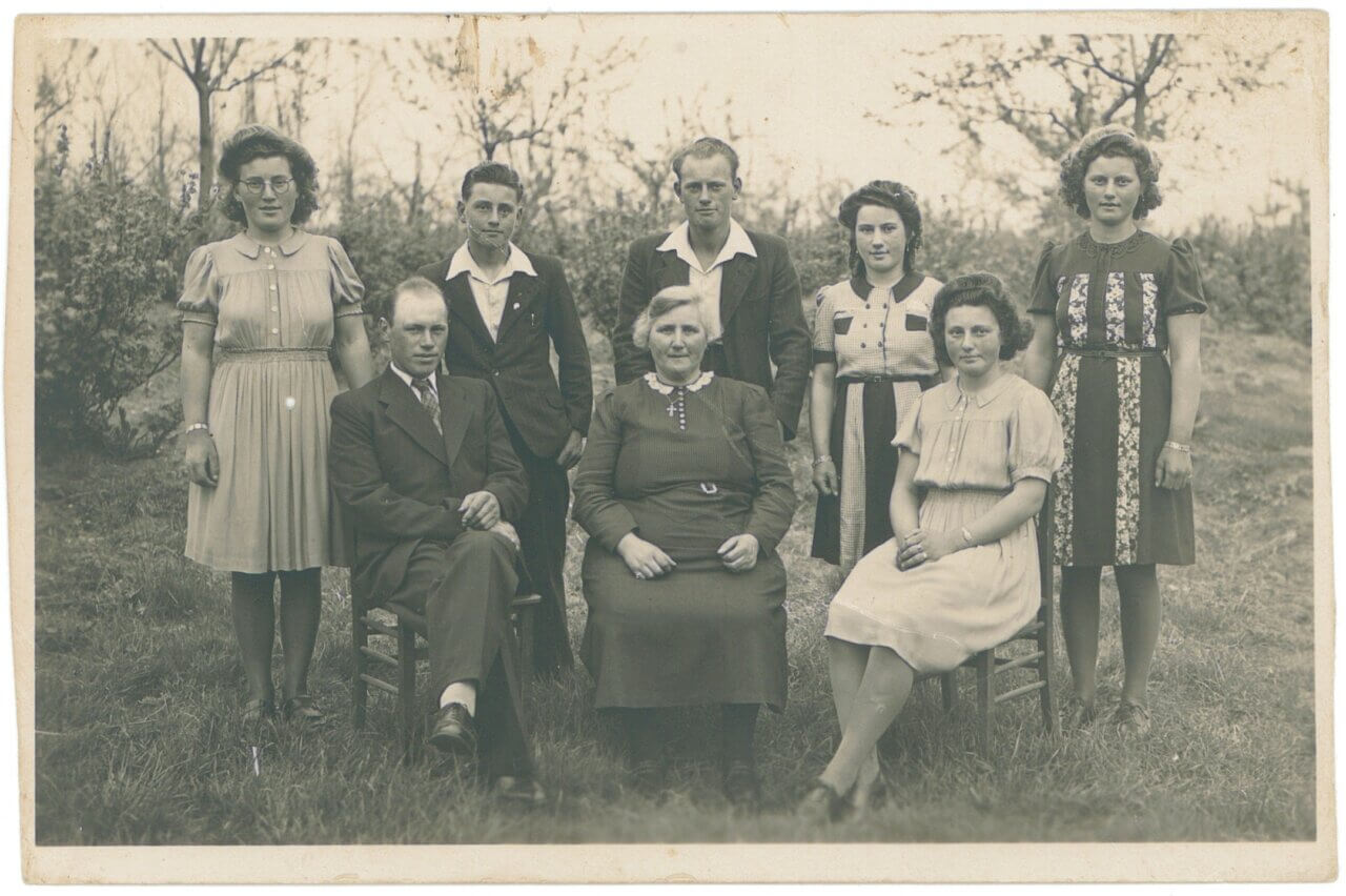 Familie van den Berg 1946