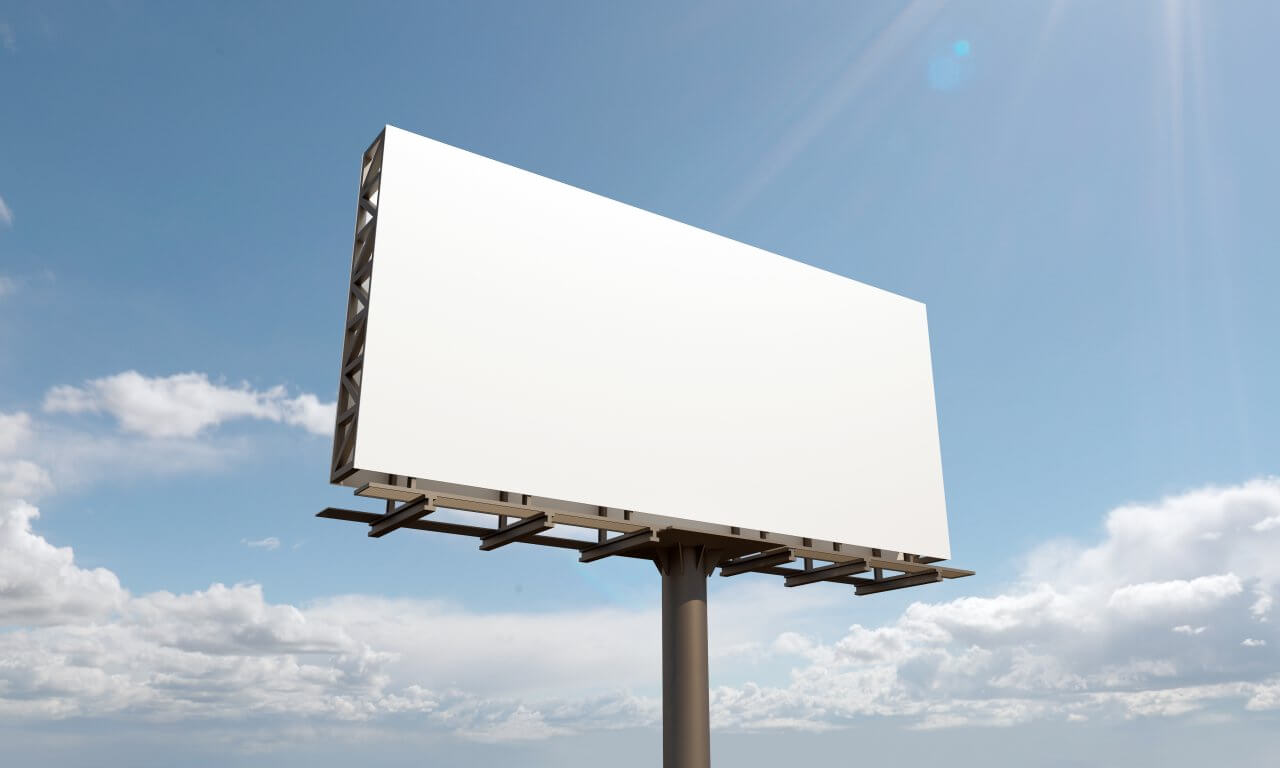 billboard-sign-3d-rendered-illustration-free-photo
